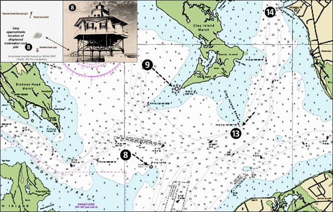 chart 2 of fishing hotspots