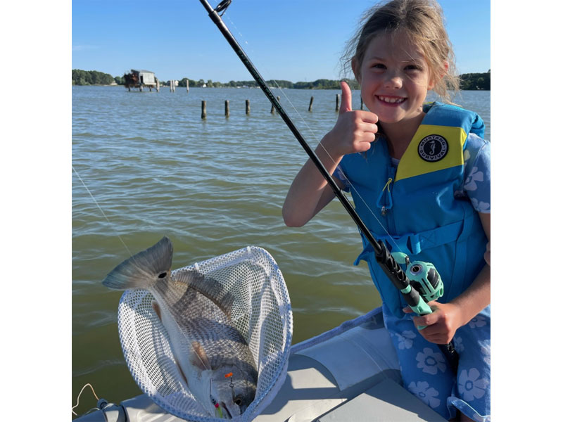 lower bay redfish fishing