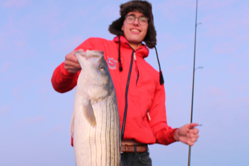 lower chesapeake bay striped bass fishing