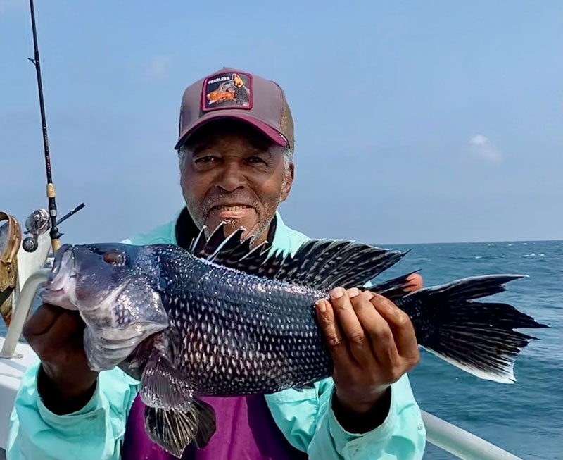 fishing for black sea bass