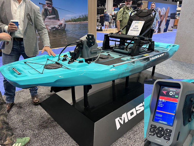 voyax mossa 128 electric fishing kayak