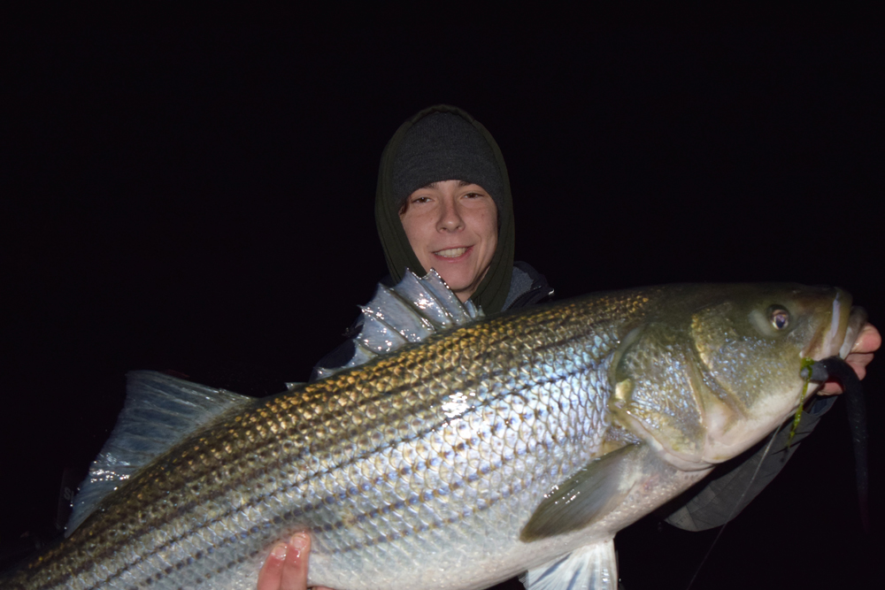 Night Fishing for Stripers