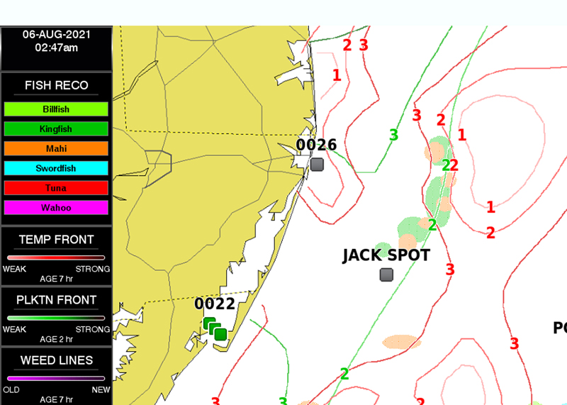 siriusxm fish mapping