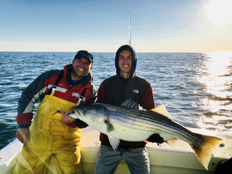 Fishing for Oceanic Winter Stripers