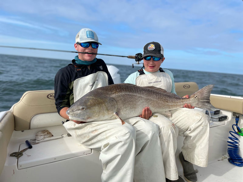 big bull red in the chesapeake