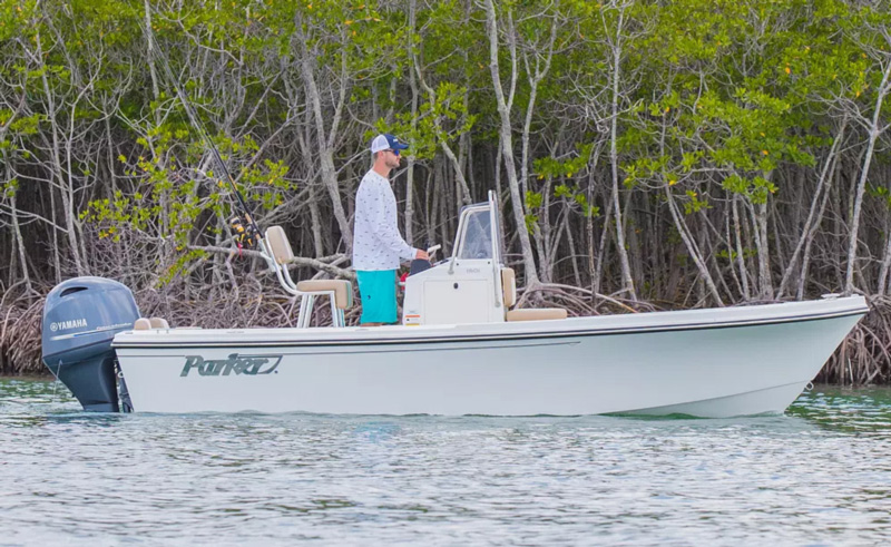 parker 18 fishing boat