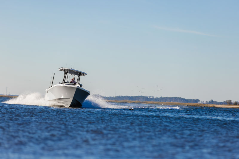 parker 230 coastal elite cruising