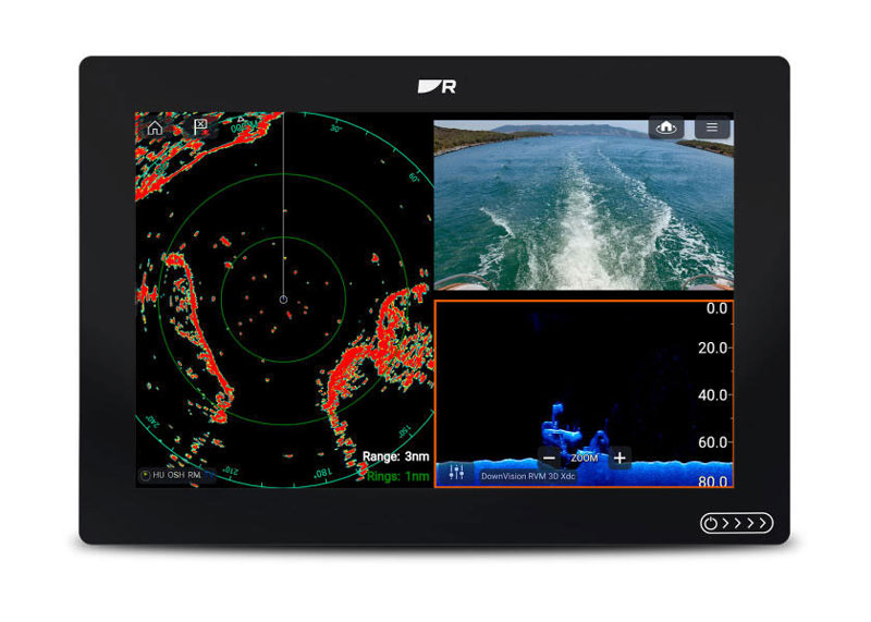 raymarine axiom 2 with radar