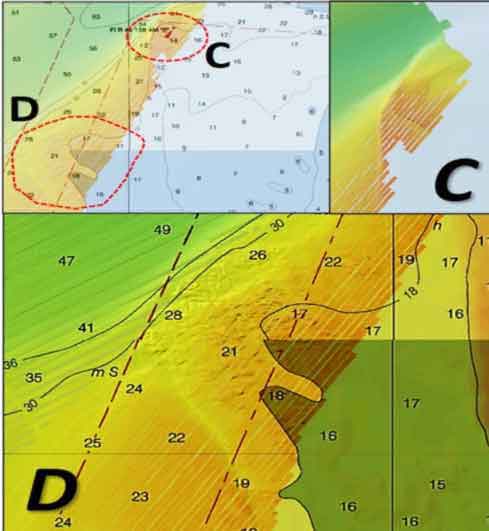 charting near anglers reef