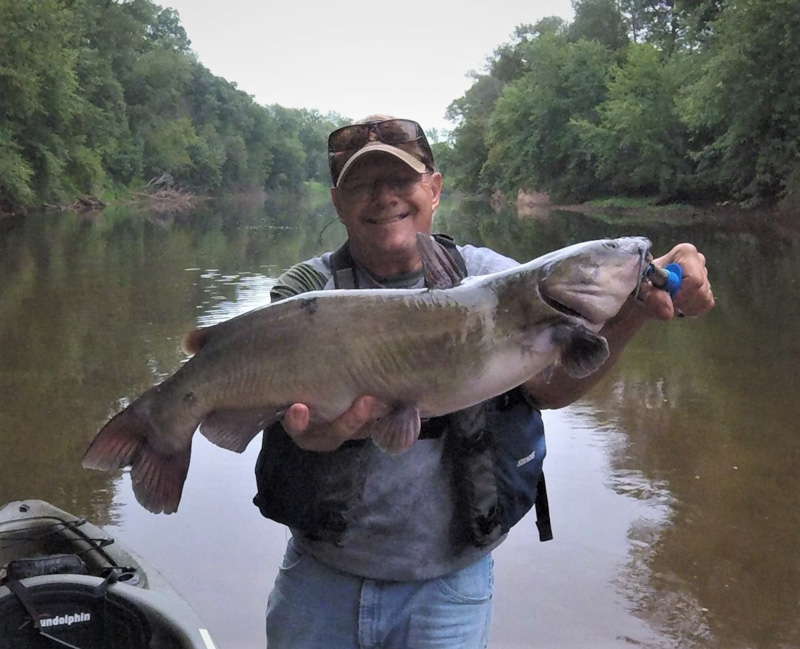 Late Summer Catfishing - Kayak Catfish