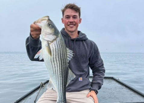 dillon with a rockfish