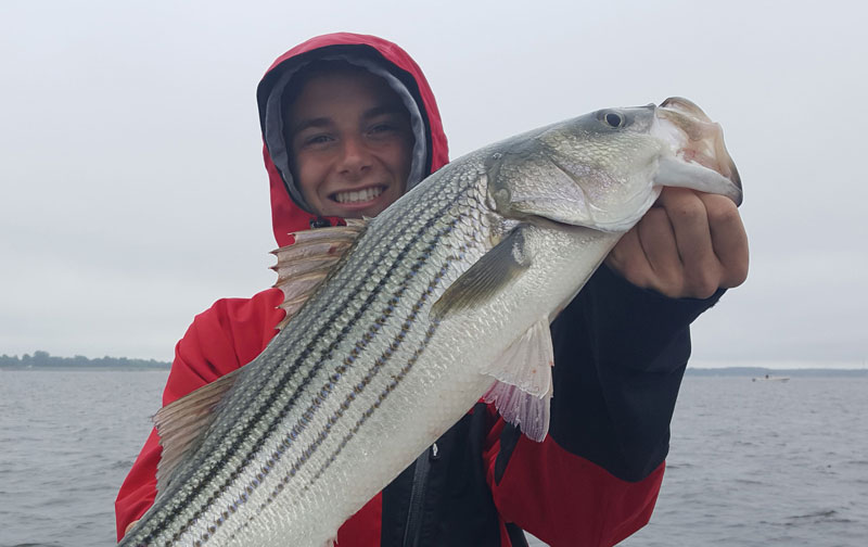 big rock fish in the chesapeake