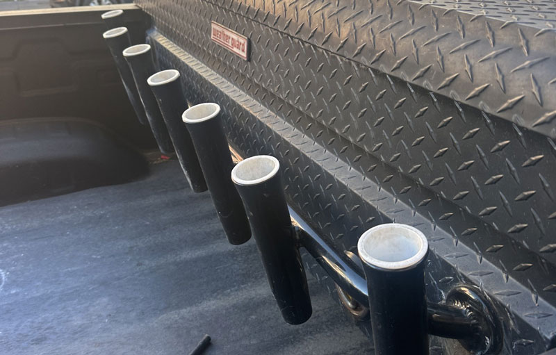 rod rack for pickup truck