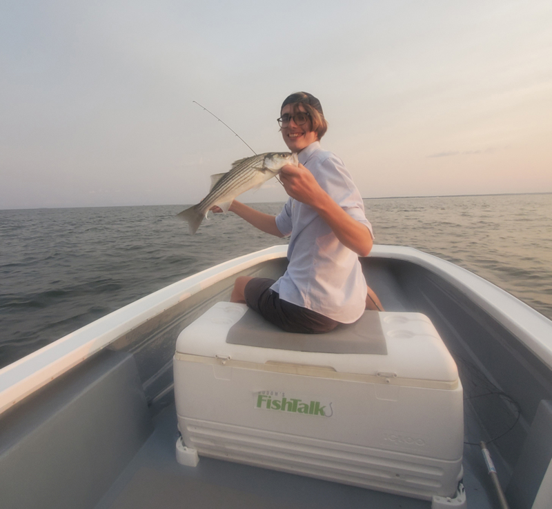 small boat fishing