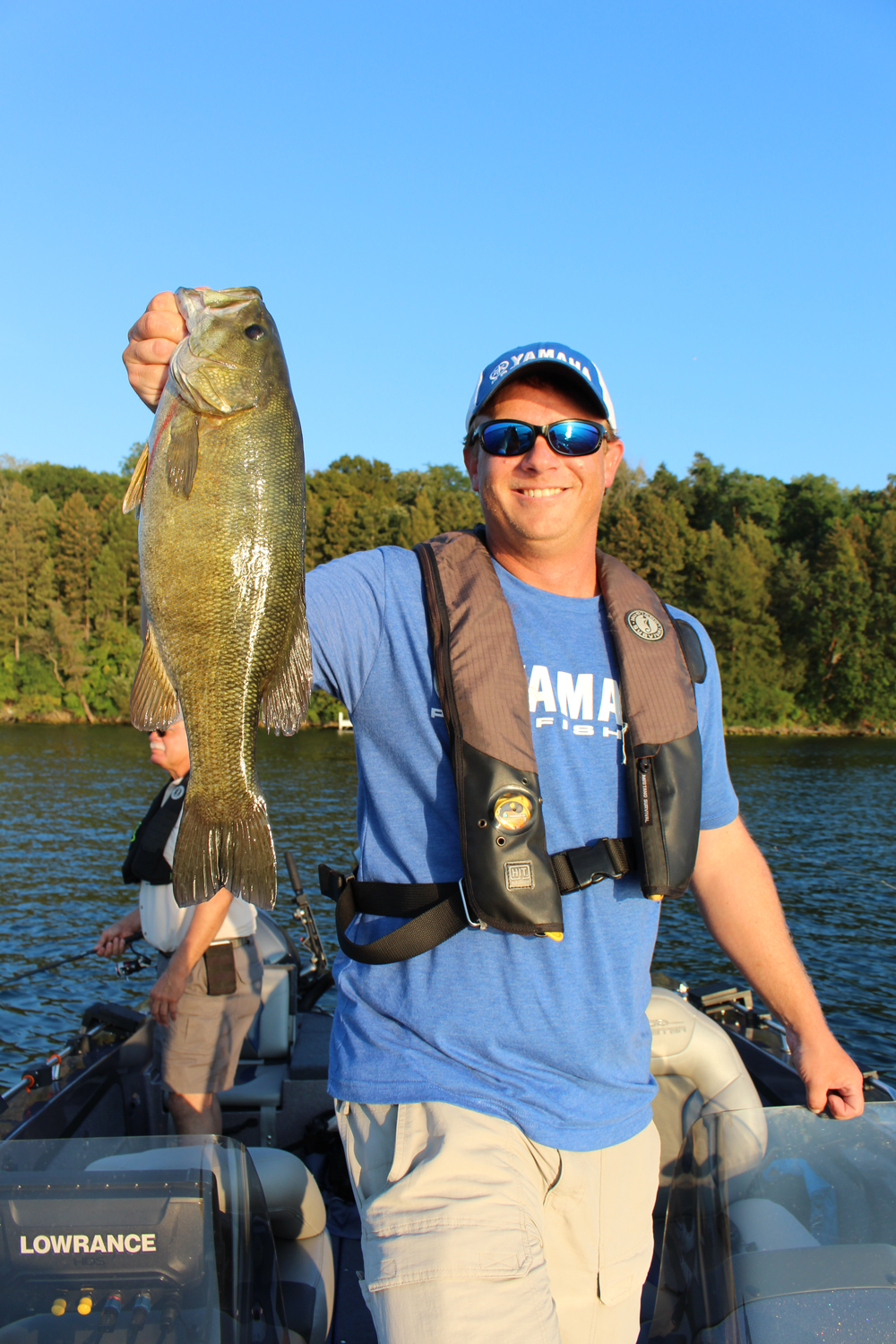 smallmouth bass at deep creek lake
