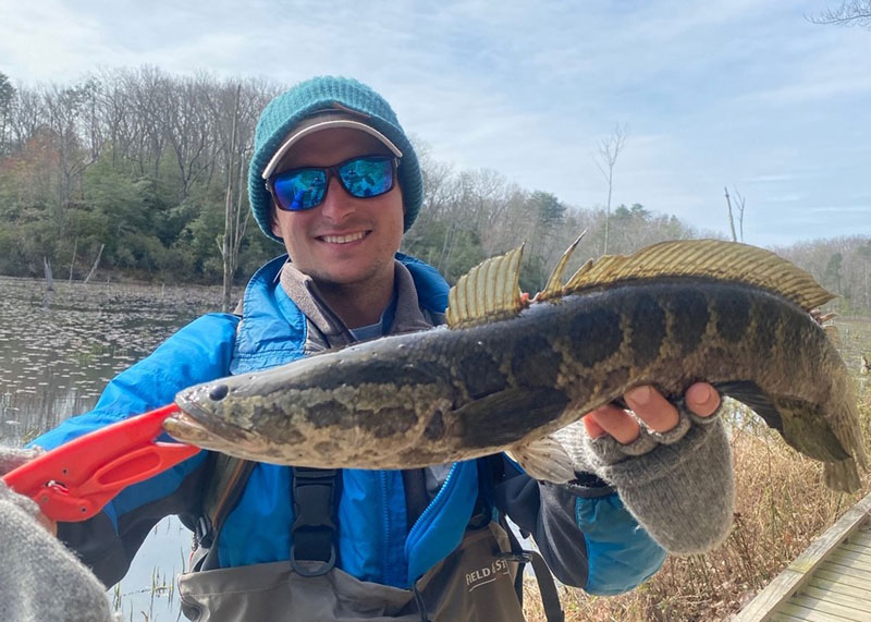 snakehead fishing in cold weather