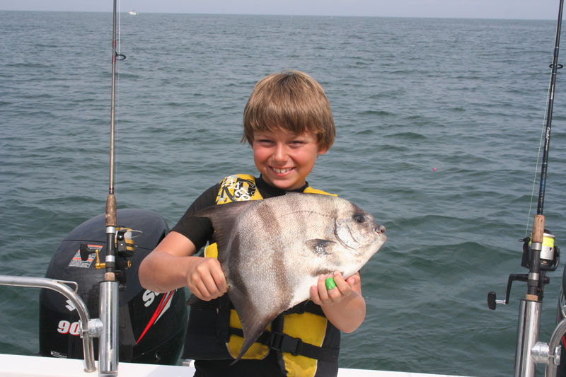 max with a spadefish caught near ocean city, md