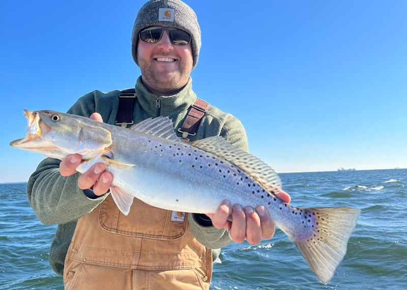 late fall speckled trout