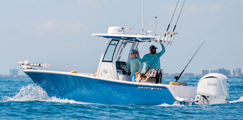 sportsman open 212 center console fishing boat