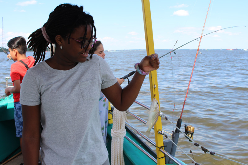 spot fishing on the chesapeake bay