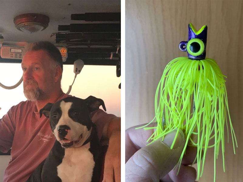 charter captain billy gee and his favorite lures