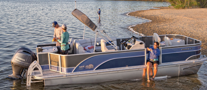 SunCatcher Select 322 Fishing Pontoon Boat