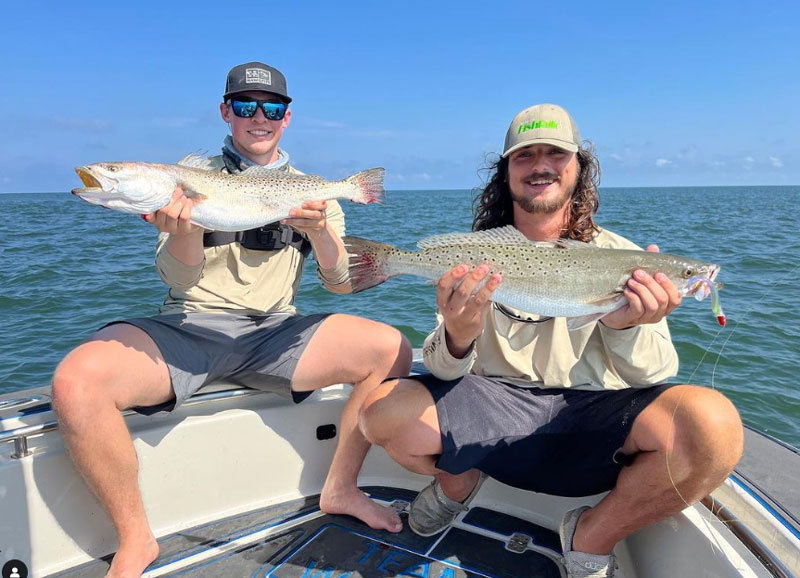 speckled trout in the tangier