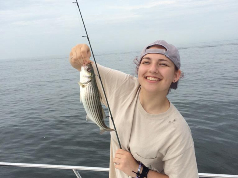 tangier sound fishing stripers