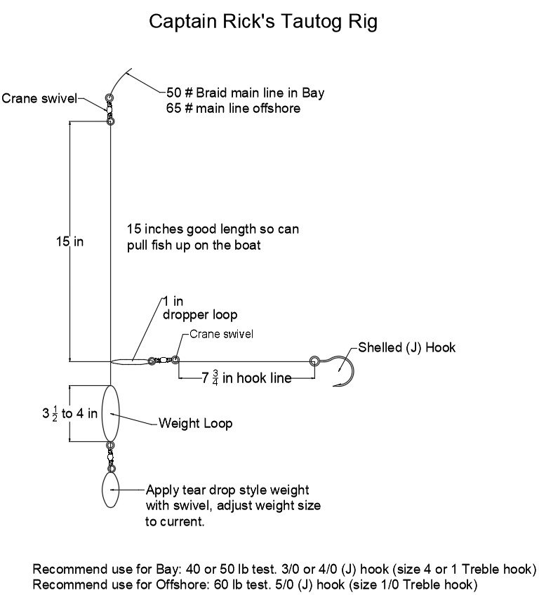 Rigging for Tautog: Precision Matters