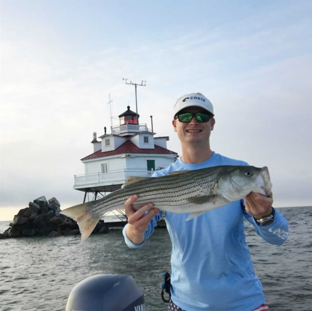 thomas point striper fishing