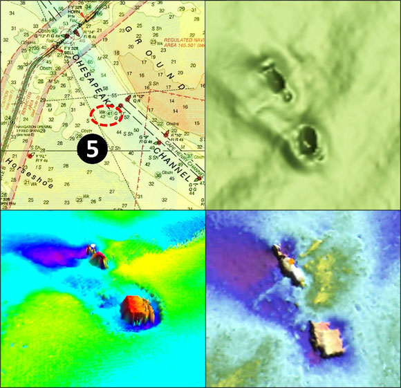 underwater scan of structure