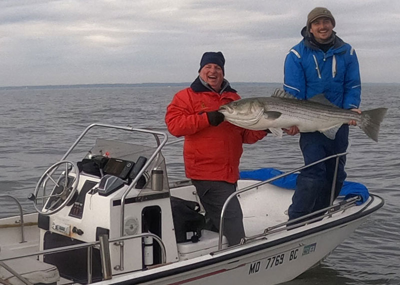trophy rockfish caught this december