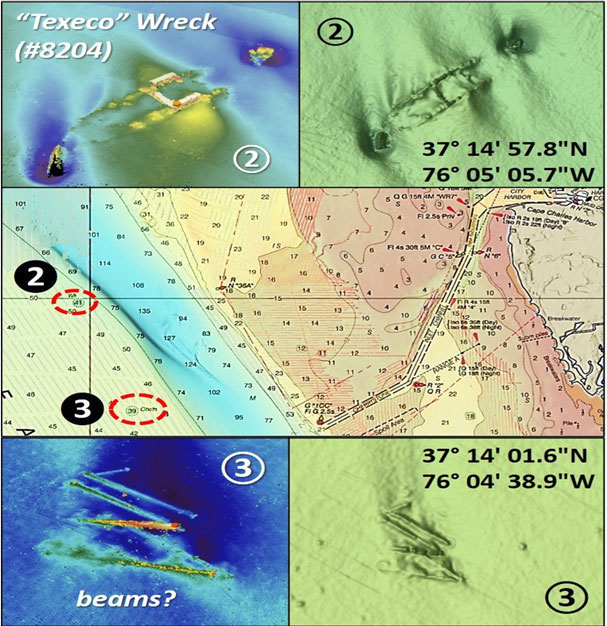 wrecks in virginia chesapeake bay