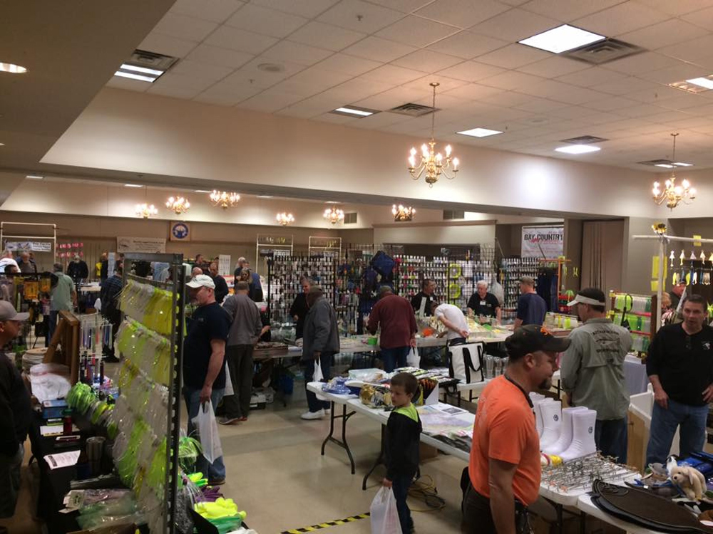 fishing tackle shows held over the winter