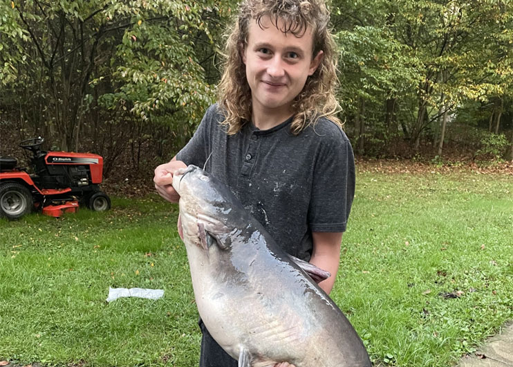 big catfish from the susquehanna
