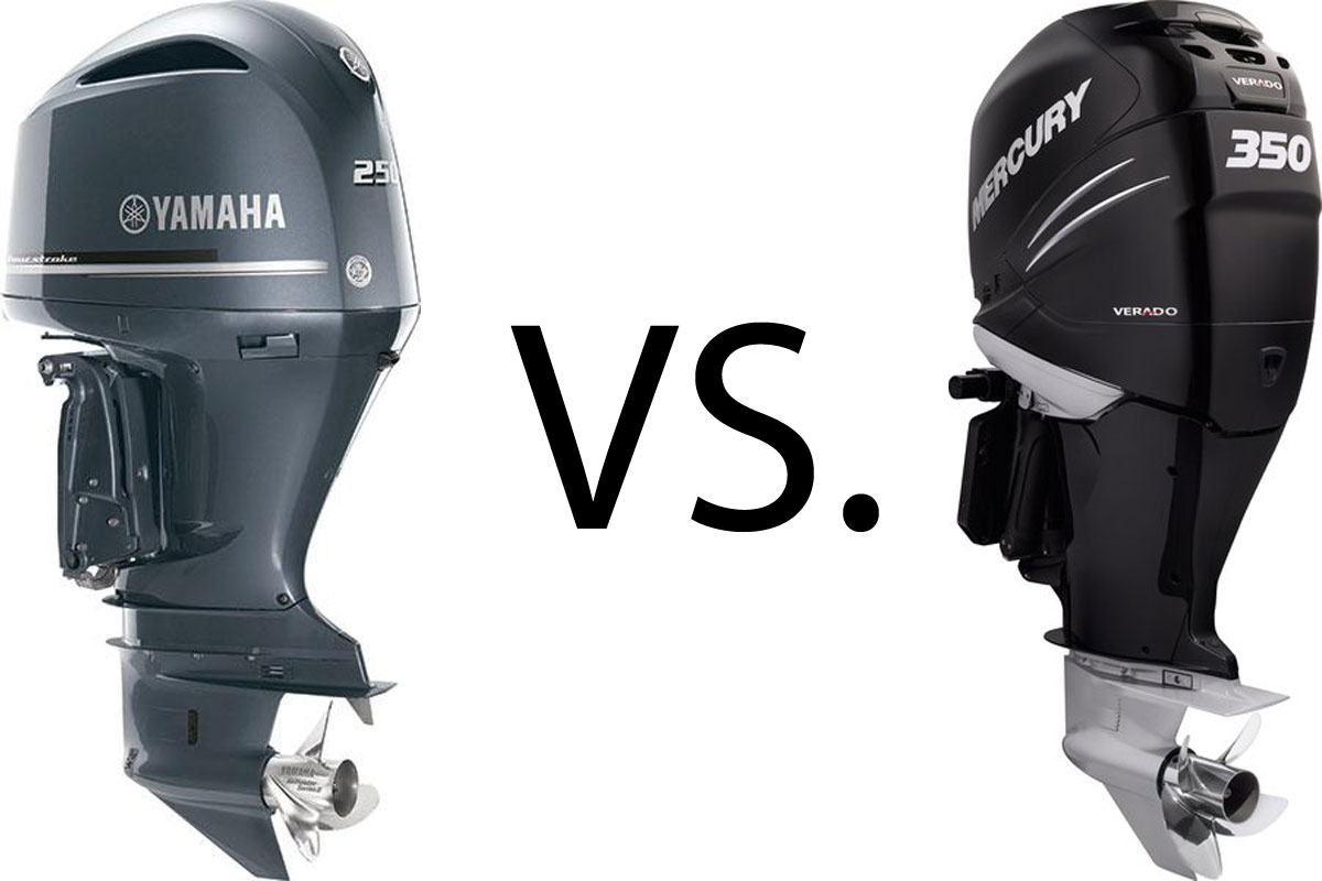 Yamaha V-6 Offshore Outboards versus Mercury Verado Outboard Engines 