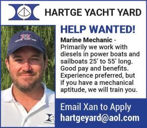 Hartge Yacht Yard Help wanted 