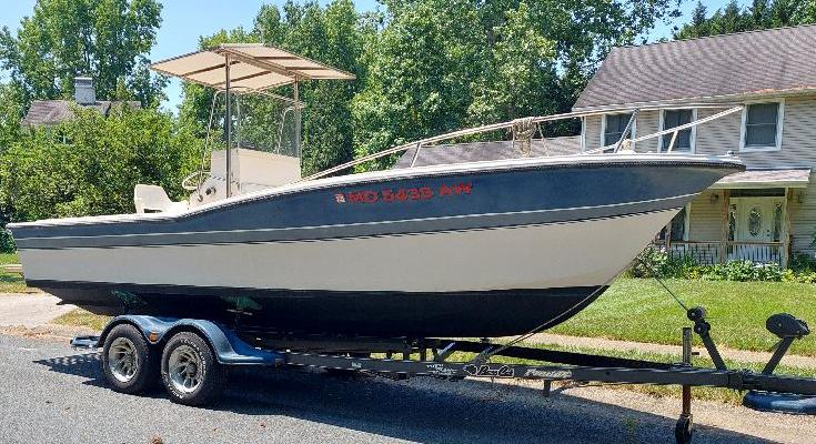 1989 Correct Craft 23 Fish Nautique 351 Pleasurecraft FWC